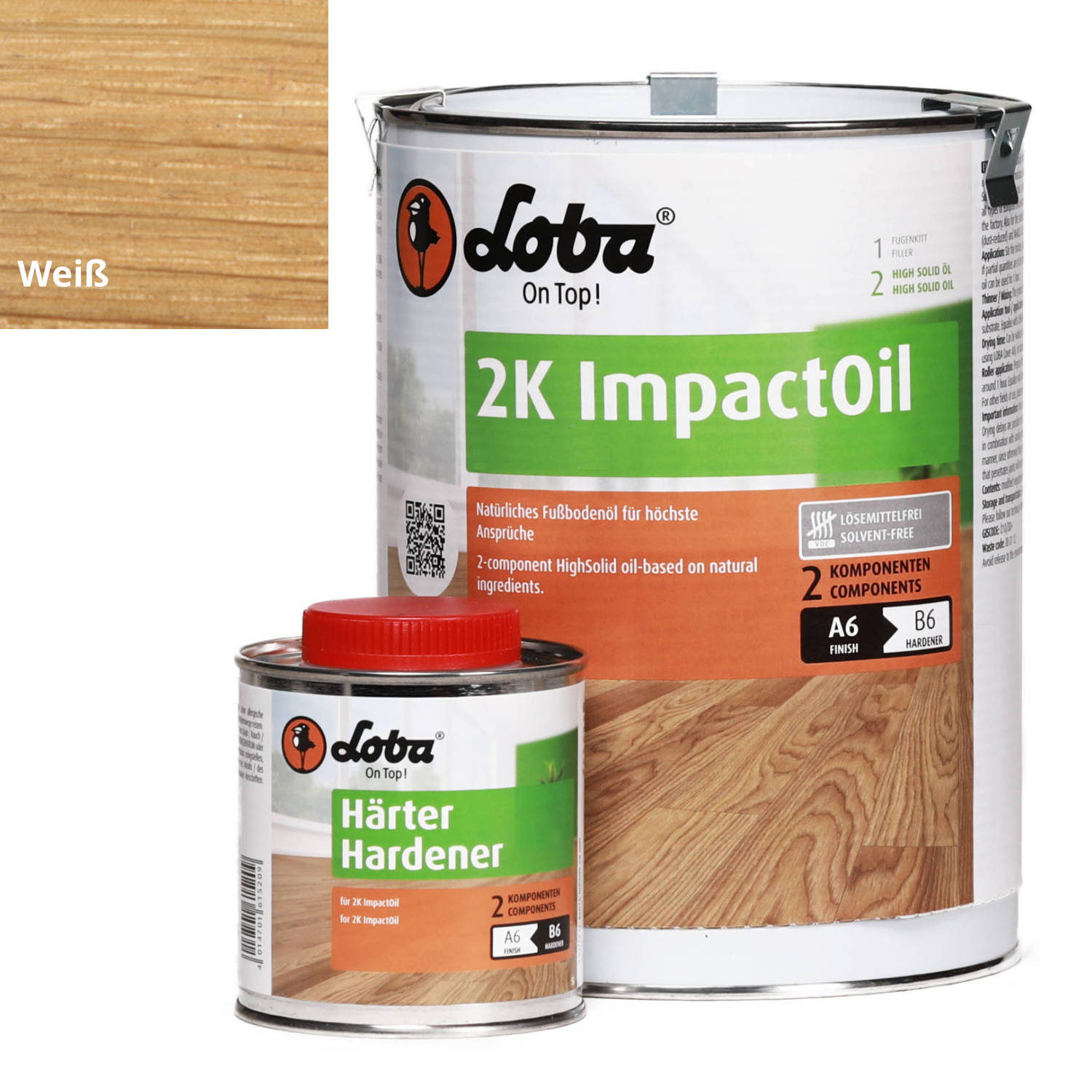 LOBA 2K ImpactOil Color Weiß
