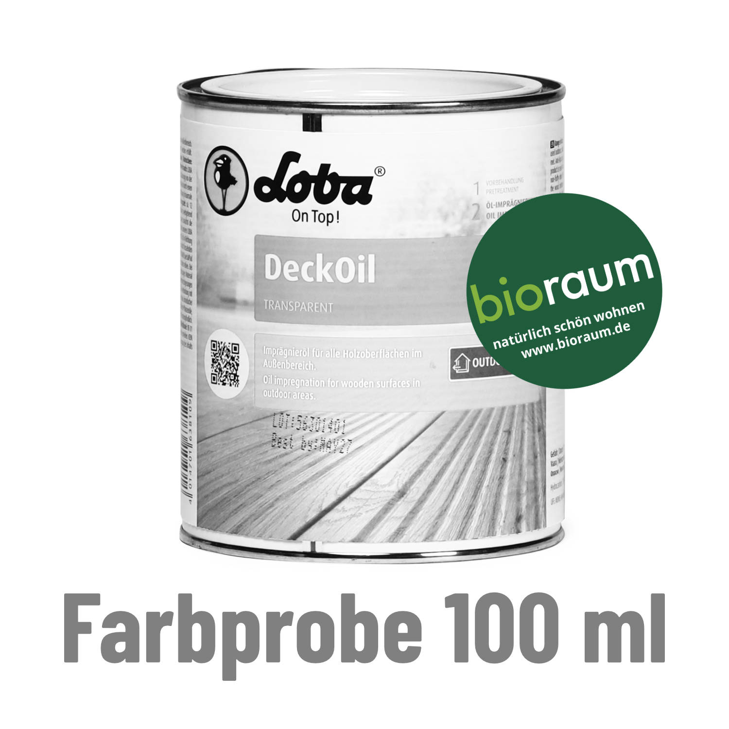 LOBA DeckOil Farblos Probe 100 ml LOBA DeckOil Farblos Probe 100 ml
