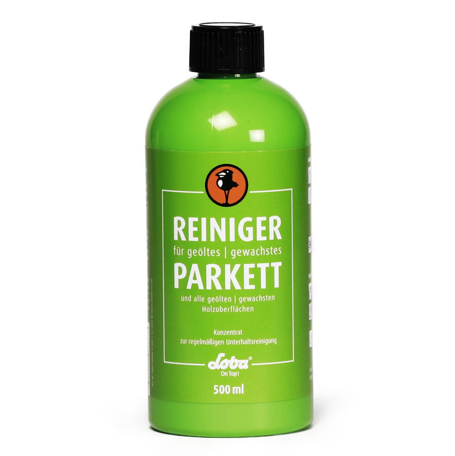 lobahome-reiniger-geoeltes-parkett-0_5l-freisteller LOBA Reiniger für geölten / gewachstes Parkett