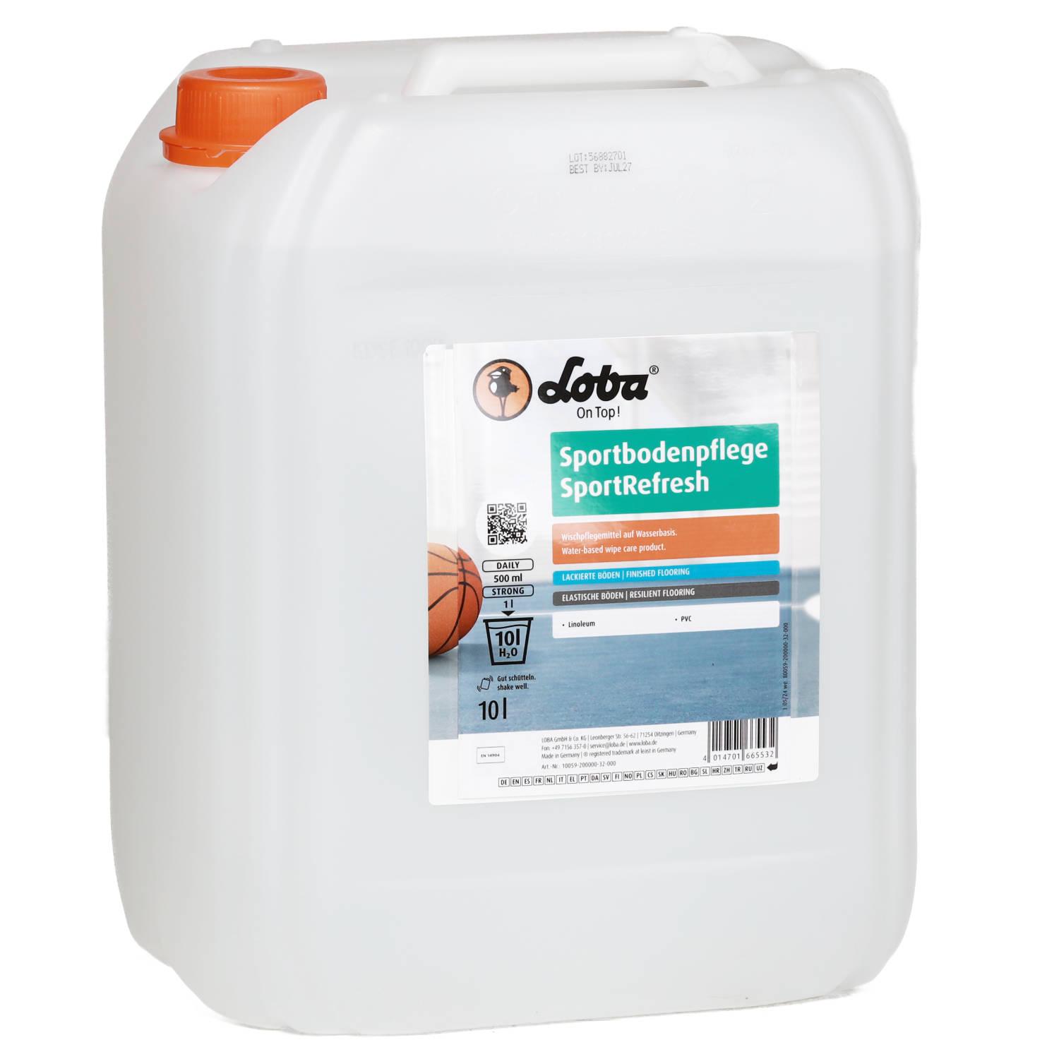 loba-sportbodenpflege-sportrefresh-10l-freisteller LOBA® Sportbodenpflege / SportRefresh 10 Liter