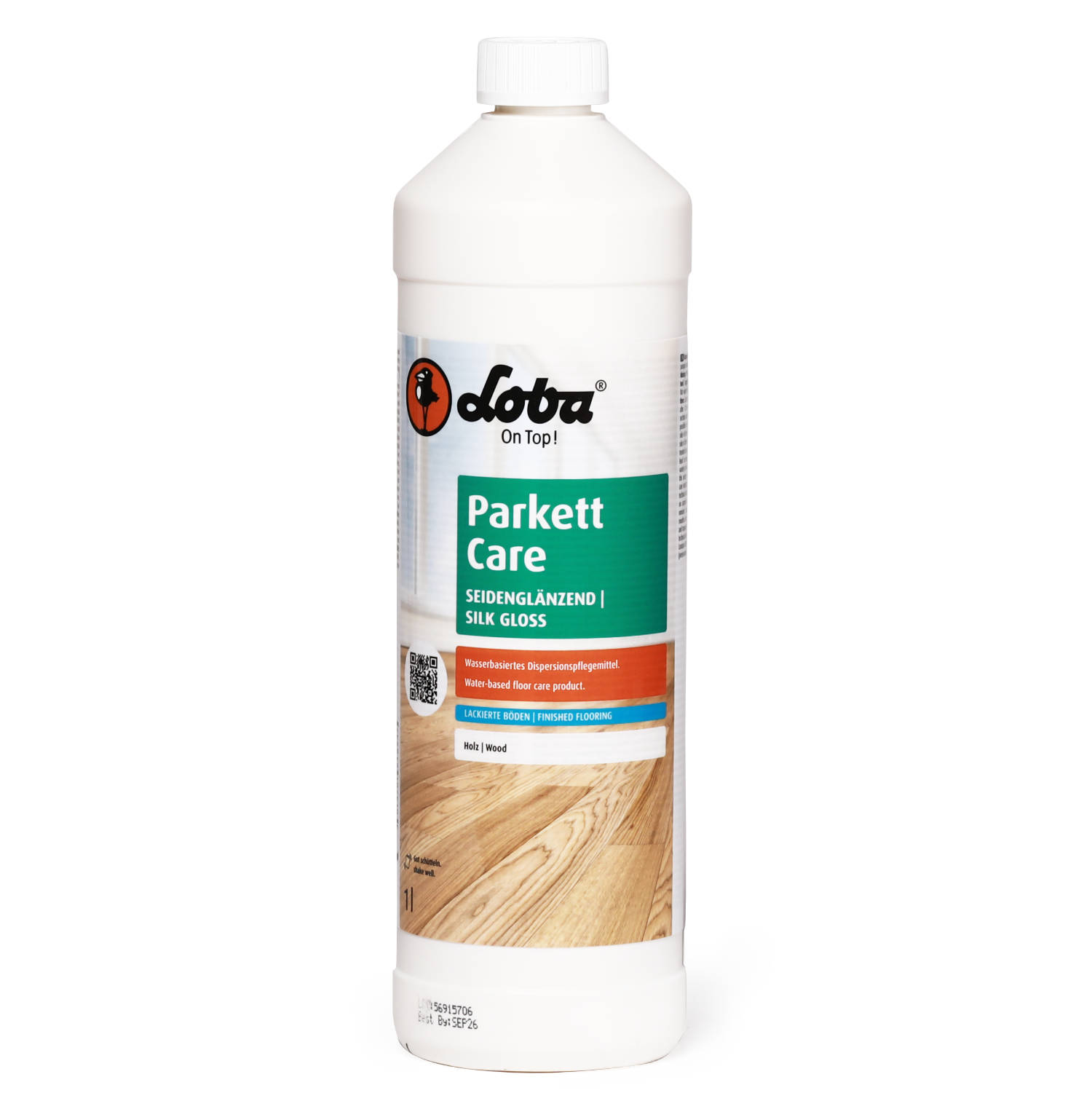 loba-parkett-care-seidenglaenzend-1l-freisteller LOBA® ParkettCare seidenglänzend